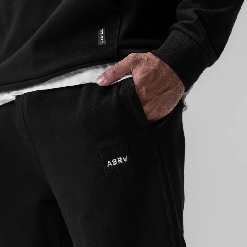 0655. Tech-Terry™ Oversized Sweats - Black ""Patch""