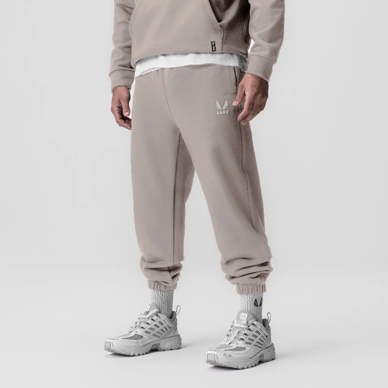 0655. Tech-Terry™ Oversized Sweats - Chai ""Emblem""