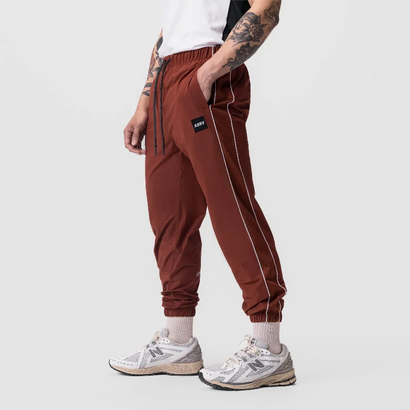 0796. Ripstop Oversized Track Pant  - Brick