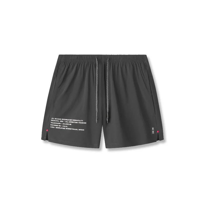 0942. Aerotex™ 5"" Training Short - Space Grey