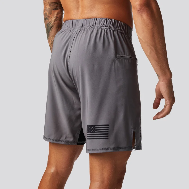 American Defender Short Tie 3.0 (Gunmetal Grey)