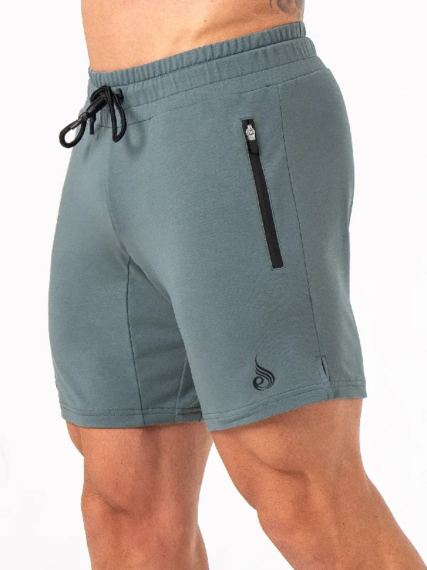 Endurance Track Shorts - Fern Green