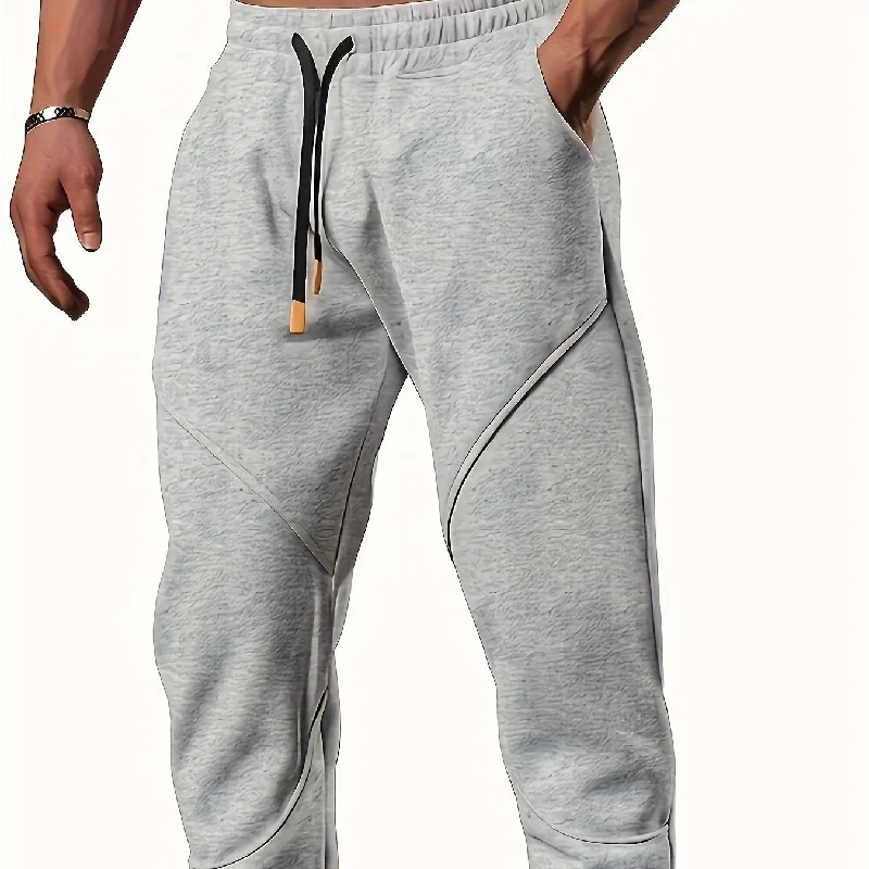 kkboxly  Drawstring Sweatpants Loose Fit Pants Men's Casual Joggers For Men Winter Fall Running Jogging