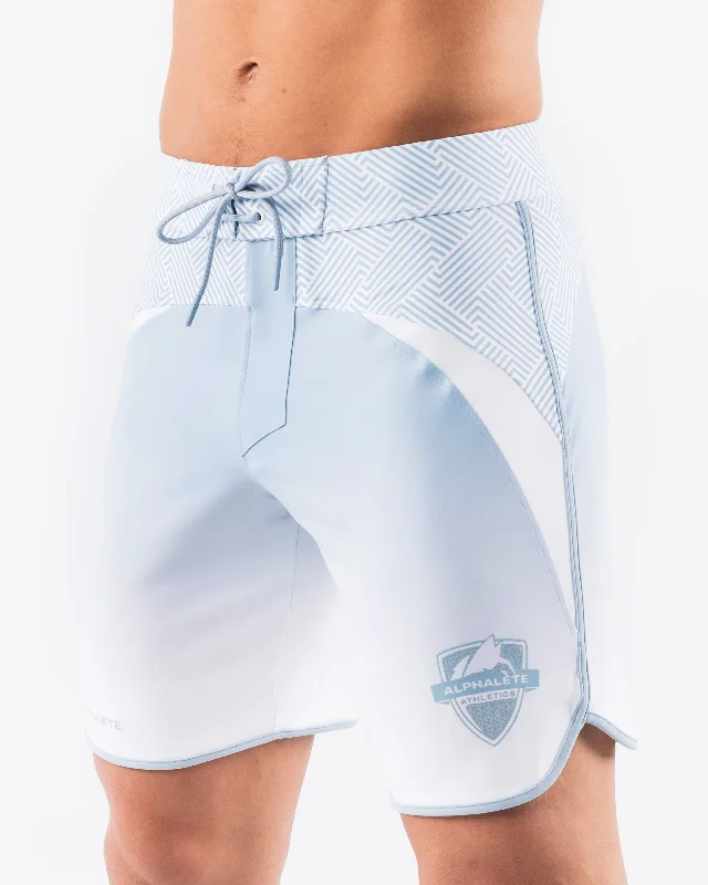 Crescent Boardshort - Sky White