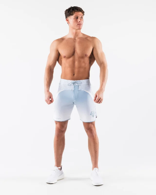 Crescent Boardshort - Sky White