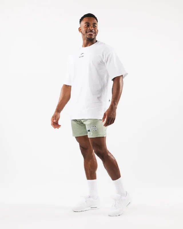 Wolf Head Mesh Short 6"" - Sage