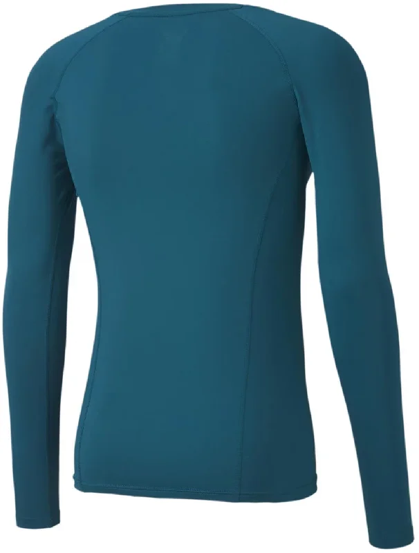 Puma Liga Baselayer Long Sleeve Mens Training Top - Green