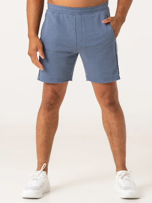 Pursuit Track Shorts - Denim Blue