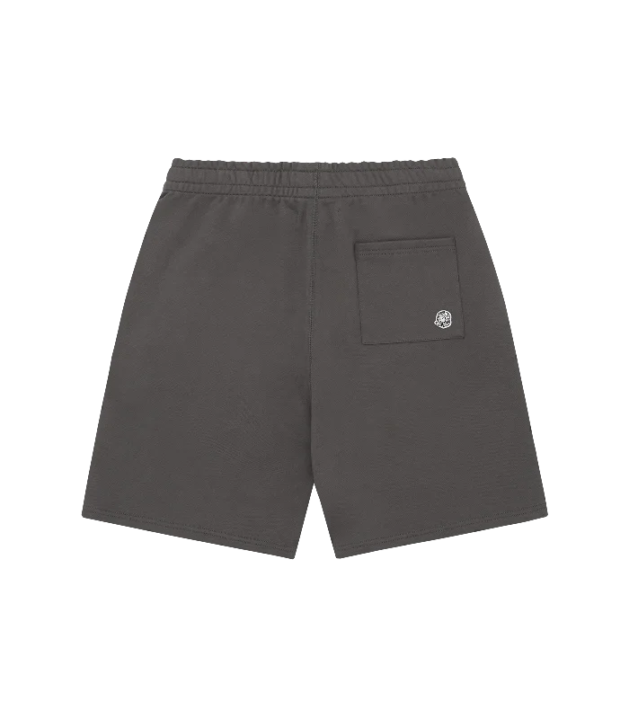 SMALL ARCH LOGO SHORTS - SPACE GREY