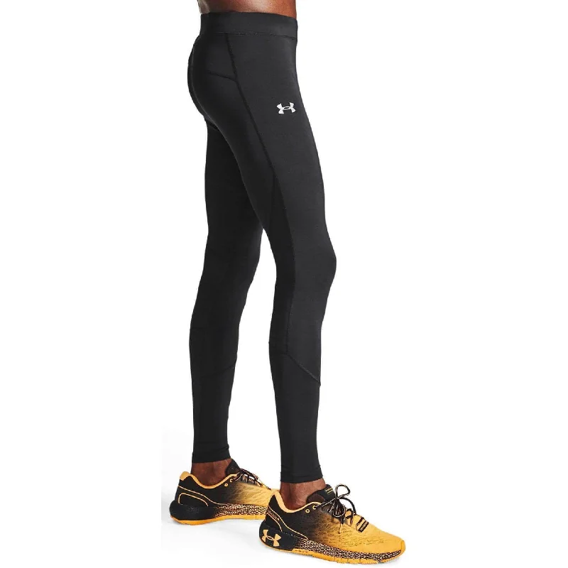 Under Armour Fly Fast HeatGear Mens Long Running Tights - Black