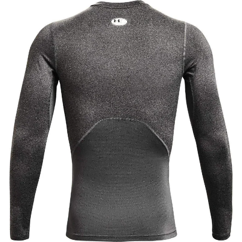 Under Armour Heatgear Armour Long Sleeve Mens Compression Top - Grey