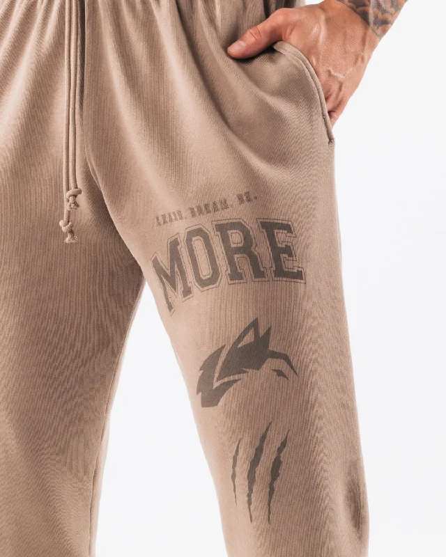 Earth Dye Graphic Jogger - Mudstone