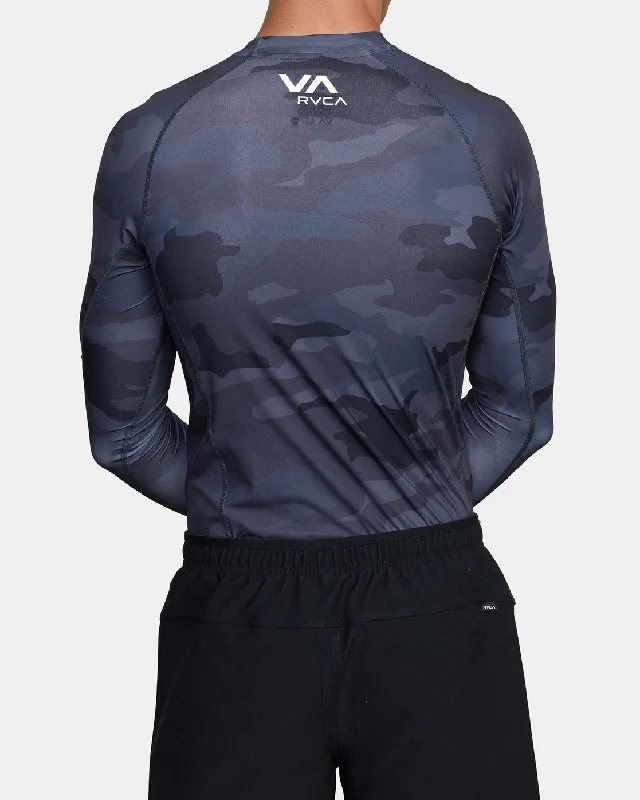 VA Sport Long Sleeve Rashguard - Black Camo