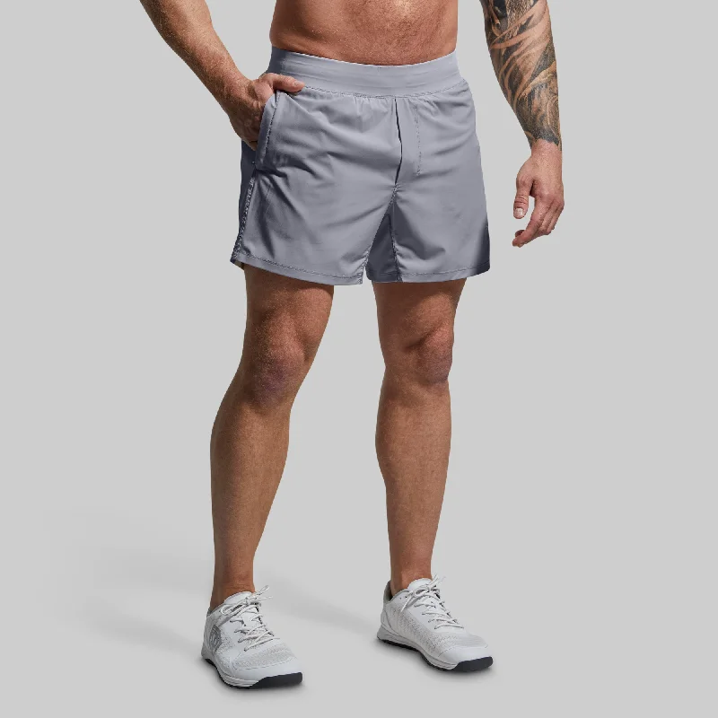 Versatile Short w/ Compression 5"" (Stone)