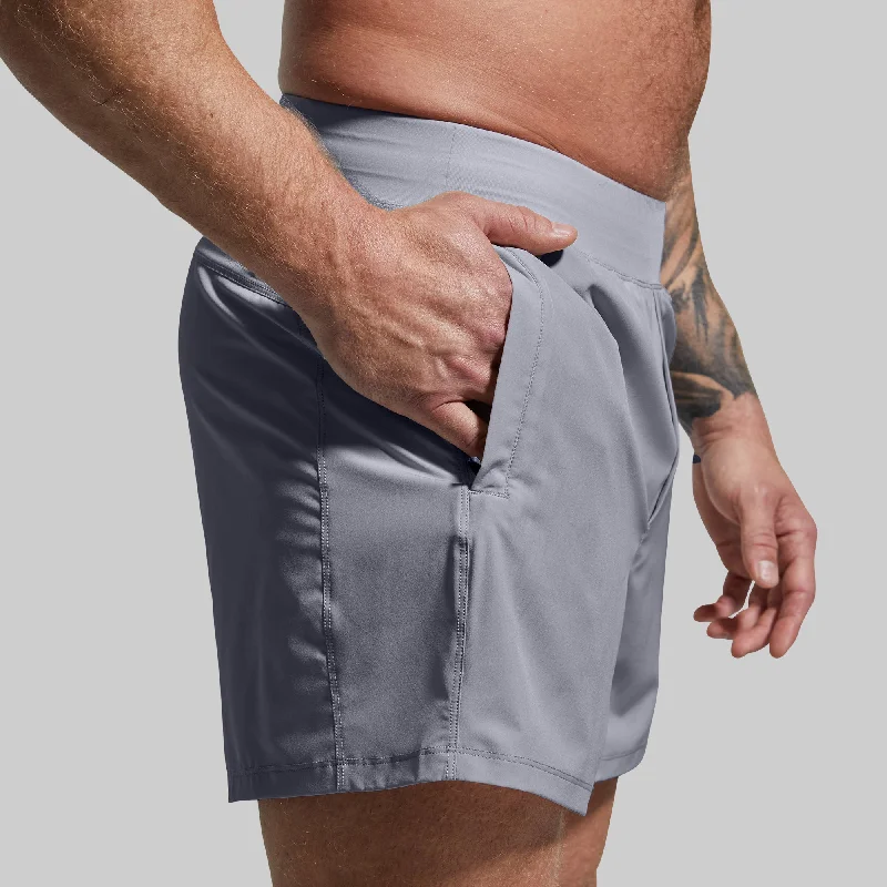 Versatile Short w/ Compression 5"" (Stone)