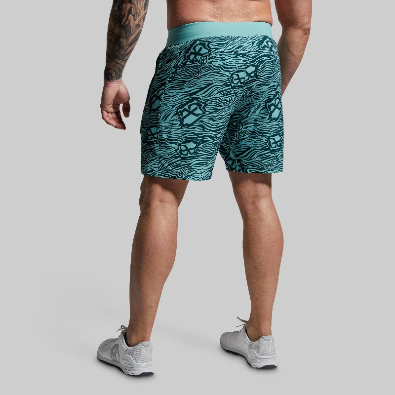 Versatile Short w/ Compression 7"" (Psychedelic Tiger)