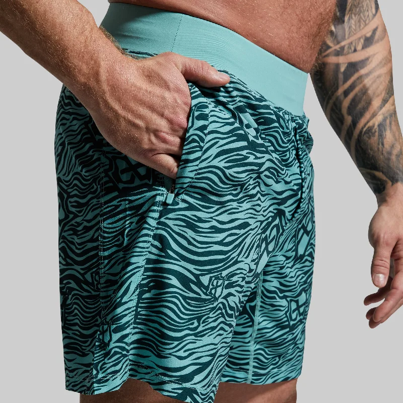 Versatile Short w/ Compression 7"" (Psychedelic Tiger)