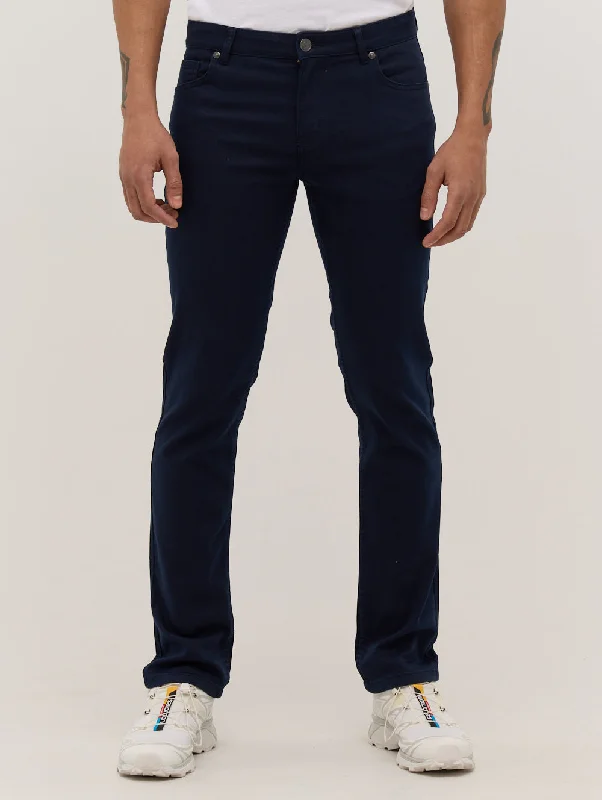 Cole Comfort Knit 5-Pocket Jeans