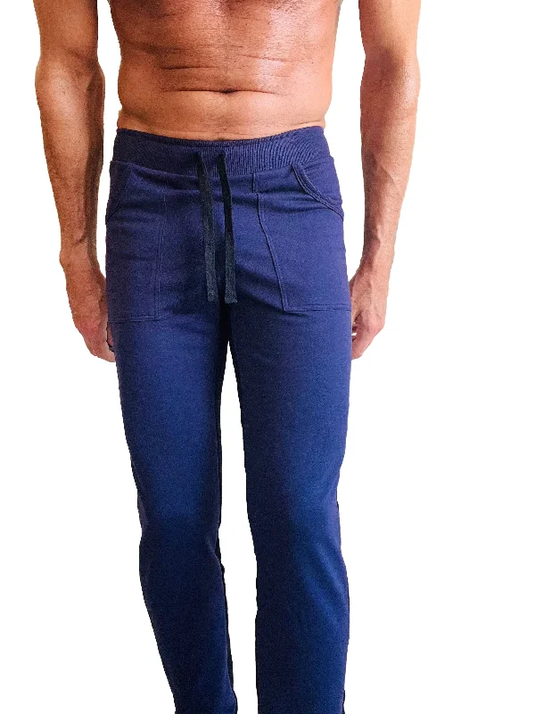 Eco-Track & Yoga Sweat Pant (Eggplant w/Black)