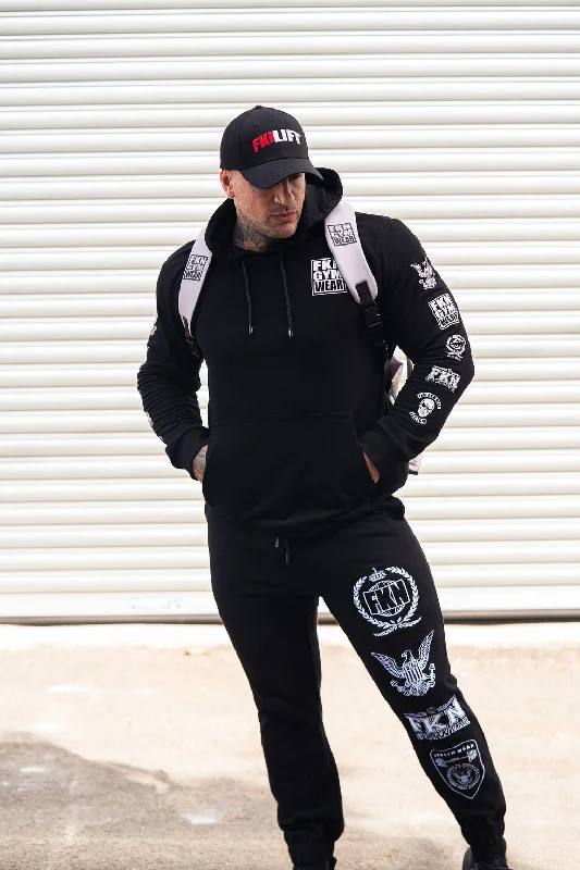 HEIST | Men's Oversized Gym Joggers | Black