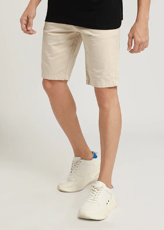 Ivory Cream Shorts