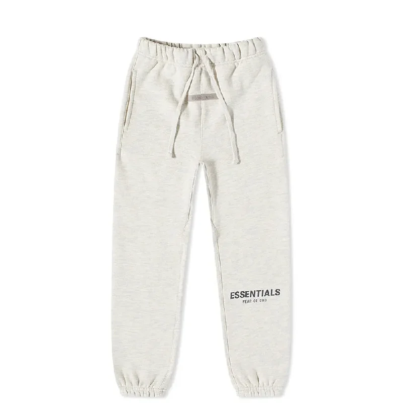 Kids Fear of God Essentials Light Heather Sweatpants