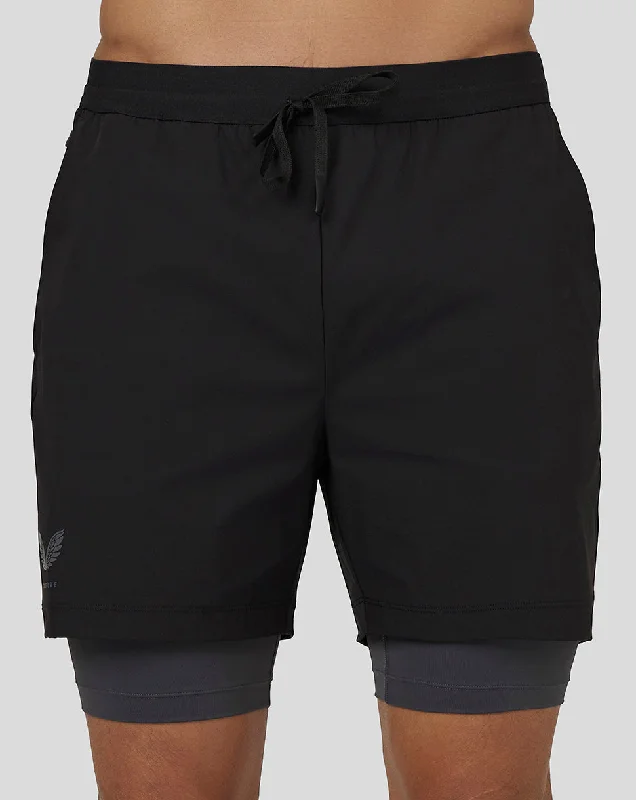 Men’s Flow 2-in-1 Shorts - Black