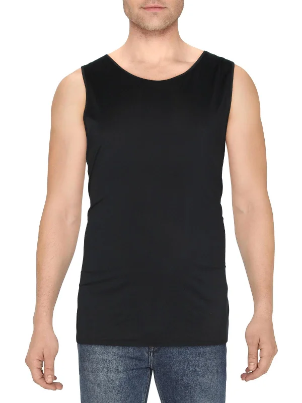 Mens Air Mesh Moisture Wicking Tank Top