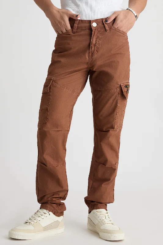 Men's Brown Safari Cargos