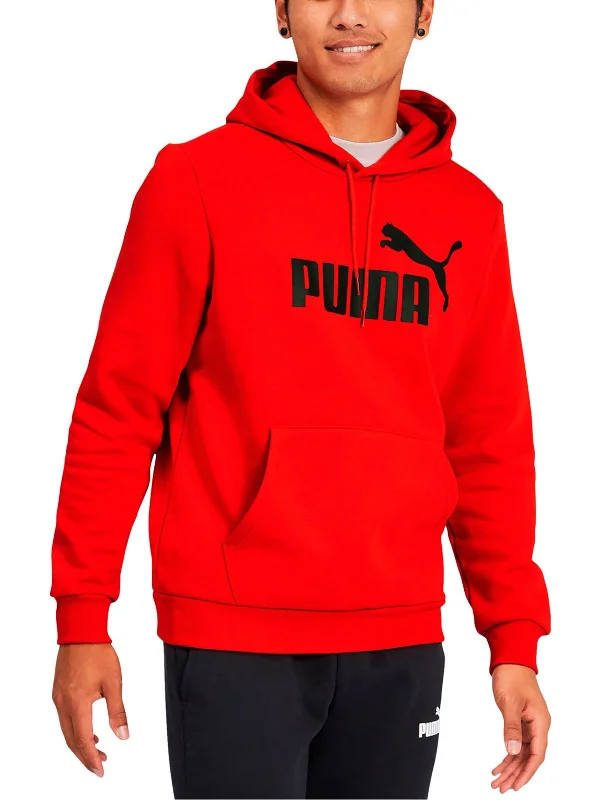 Mens Cotton Logo Hoodie