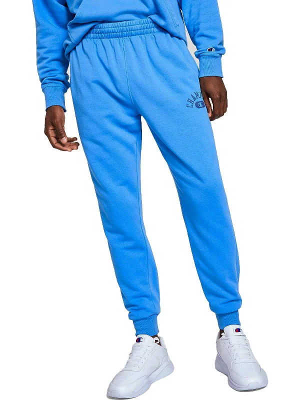 Mens Fleece Fitness Jogger Pants