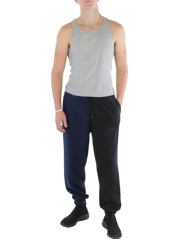 Mens Stretch Knit Sweatpants