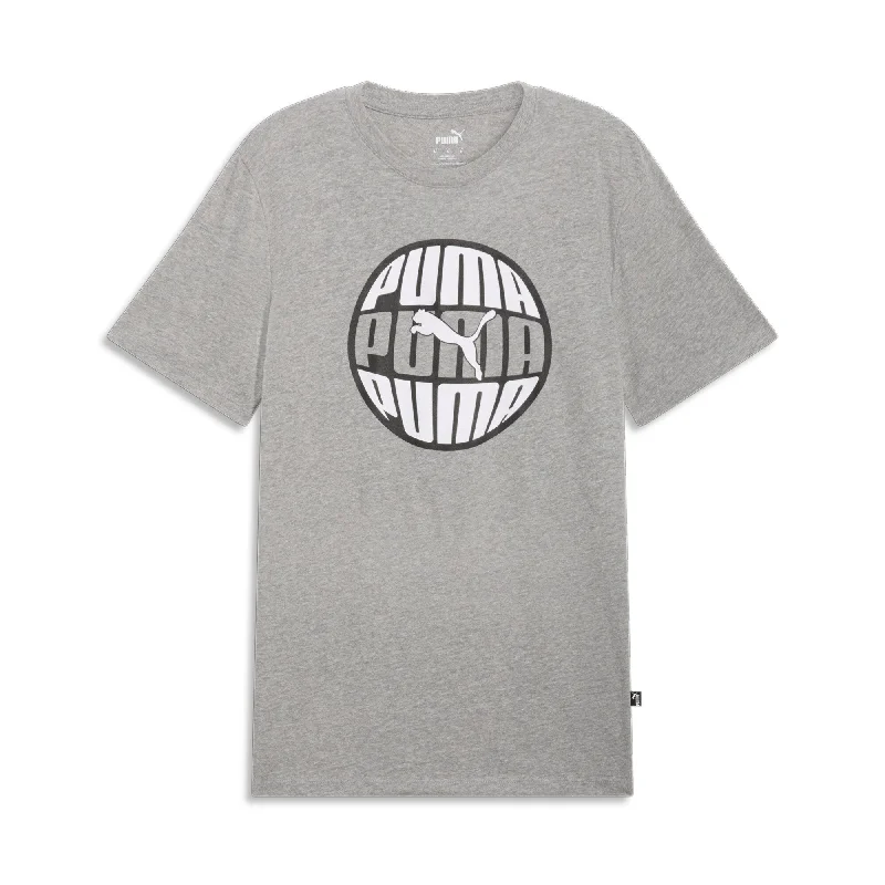 PUMA Men's Circular Logo Tee