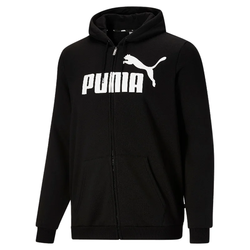 PUMA Men's Essentials FZ Hoodie Big & Tall