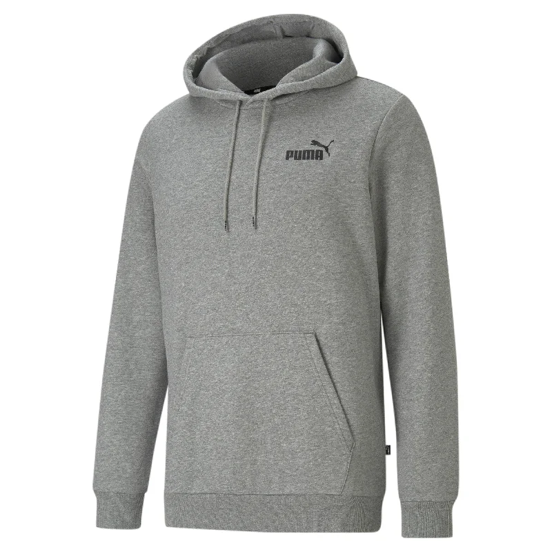 PUMA Men's Essentials Small Logo Hoodie