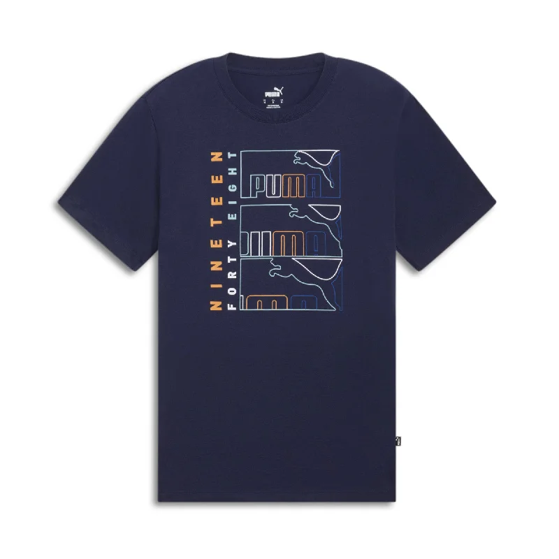 PUMA Men's Triple Logo Tee