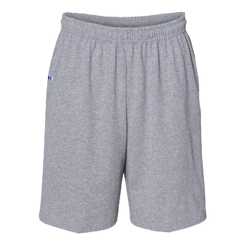 Russell Athletic Essential Jersey Cotton Shorts with Pockets