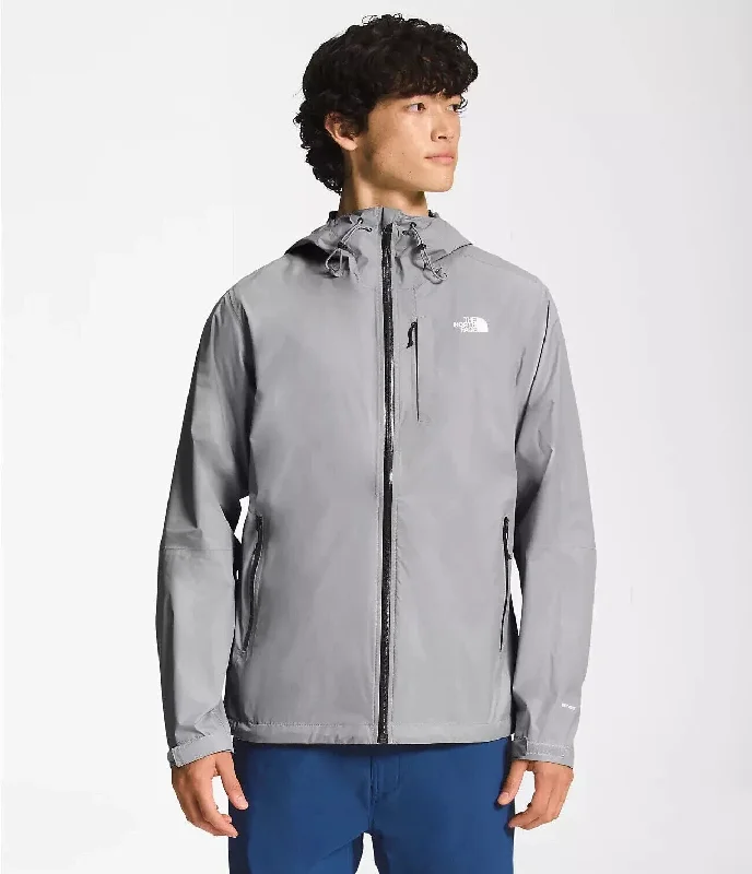 The North Face Alta Vista Jacket NF0A7QAWA91 Men's Gray Full Zip Hooded SGN956