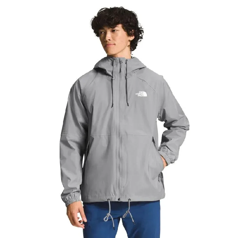 The North Face Antora NF0A7QF3A91 Rain Jacket Mens 3XL Meld Gray Full Zip CLO357