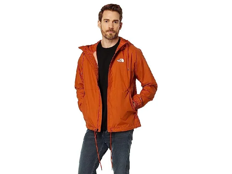 The North Face Antora NF0A7QF3LV4 Men's Rusted Bronze Hooded Rain Jacket NCL280