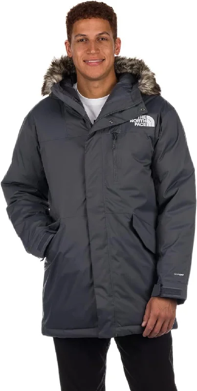 The North Face Bedford Down NF0A52BFA91 Parka Jacket Men's Gray Full Zip SGN767