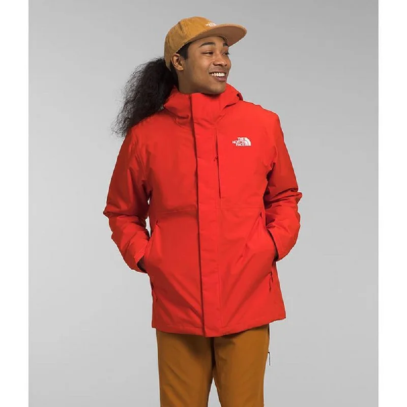 The North Face Carto NF0A5IWIWU5 Men's Fiery Red Triclimate Hooded Jacket NCL702