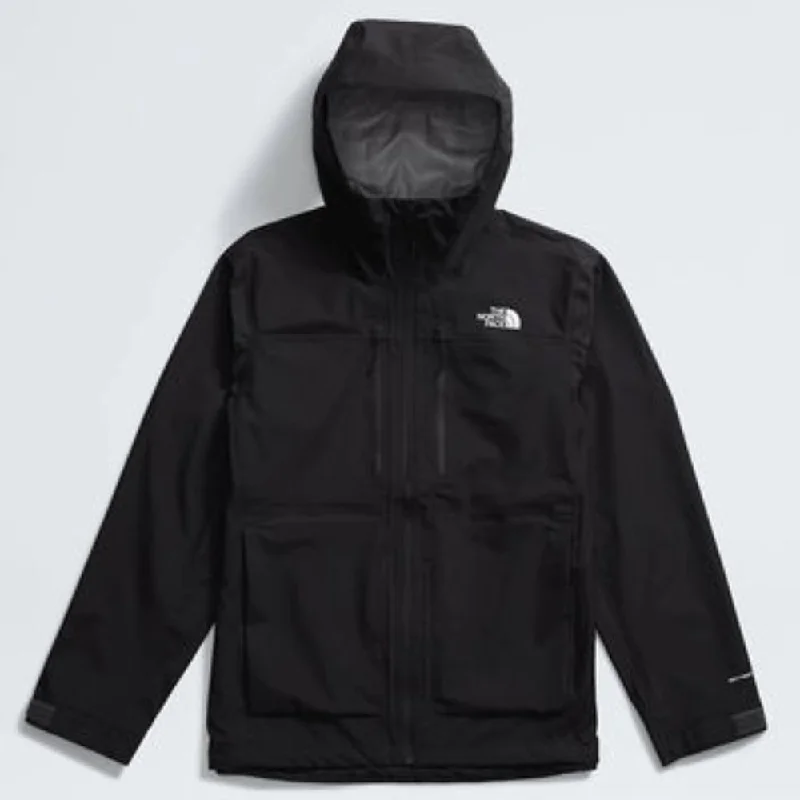 The North Face Vista NF0A86NTJK2 Rain Jacket Men's 2XL Black Long Sleeve CLO112