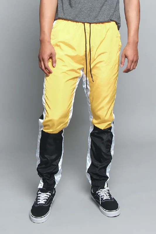 Tri Color Windbreaker Track Pants