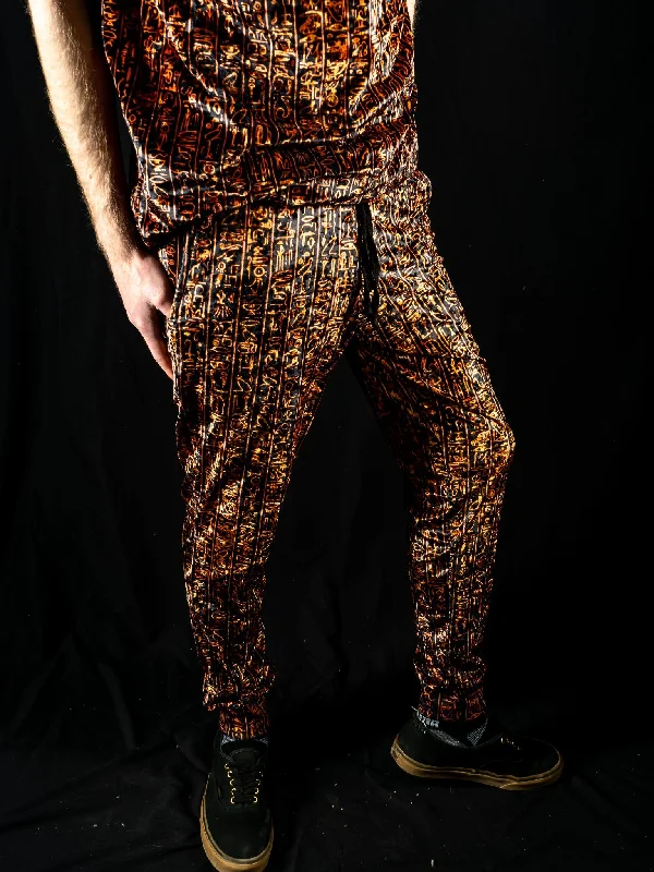 Egyptian Glyphs (Golden) Unisex Joggers