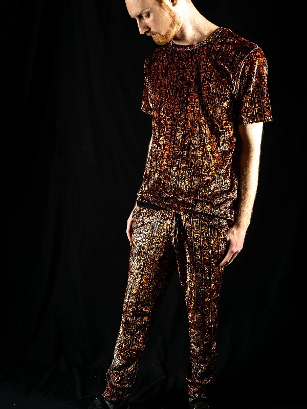 Egyptian Glyphs (Golden) Unisex Joggers