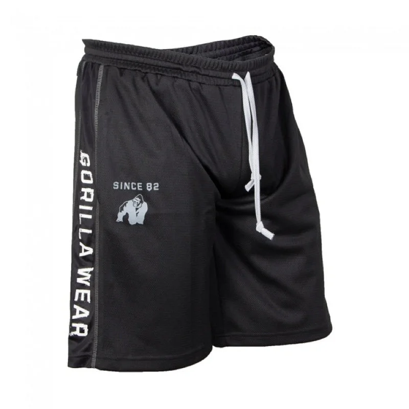 Functional Mesh Shorts- Black/White