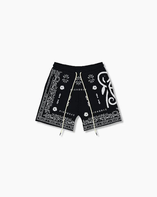 Knitted Porcelain Shorts - Graphite