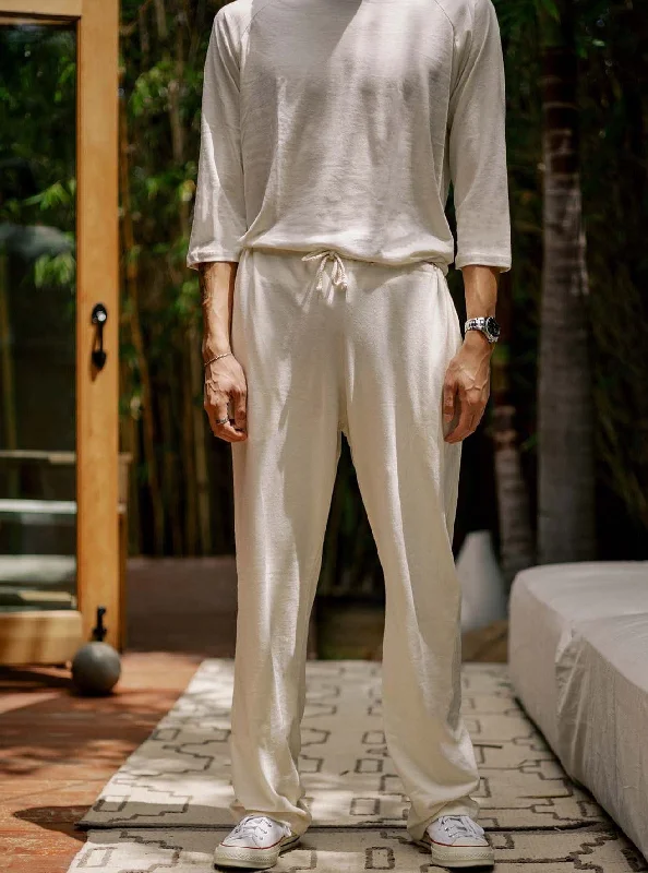 Men's Organic Lounge Pants - Natural