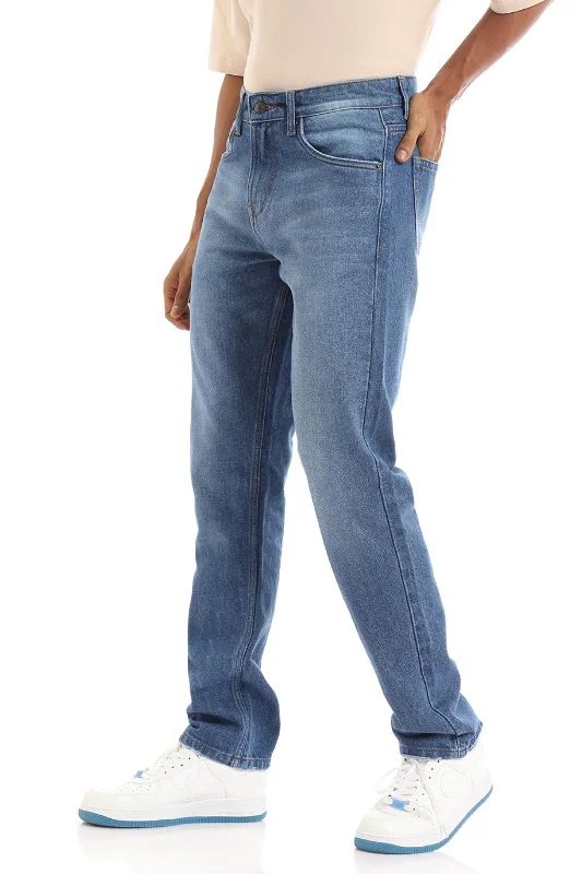 Mid Blue Wash Denim